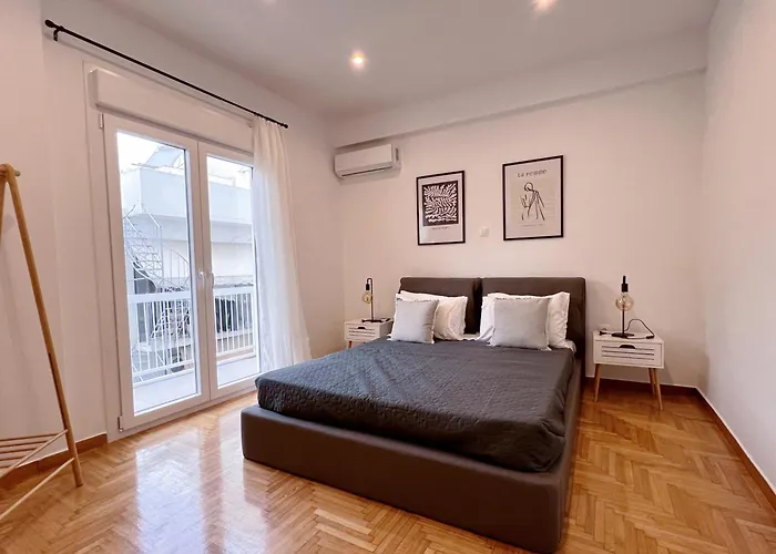 Wsd Piraeus Amazing Luxury Boutique 2Bd Apartment With Balcony